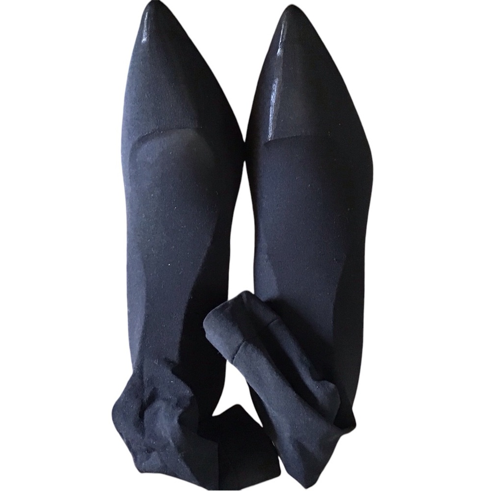 Black Pointed Toe Heel boots